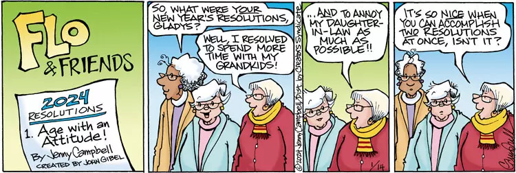 Flo & Friends for Jan 14, 2024