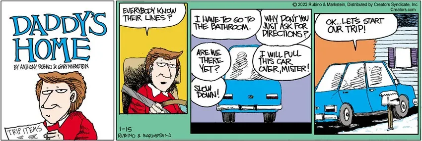 Daddy's Home for Jan 15, 2023