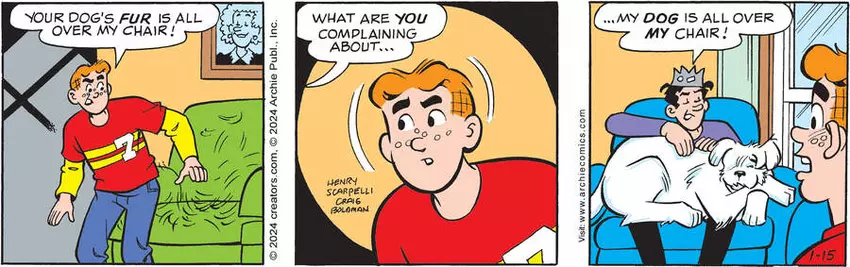 Archie for Jan 15, 2024