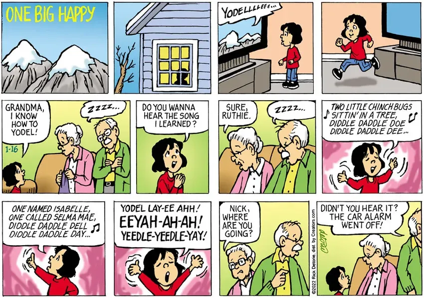 One Big Happy® for Jan 16, 2022