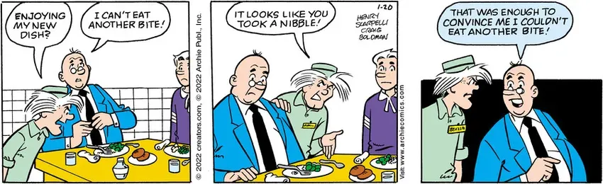 Archie for Jan 20, 2022