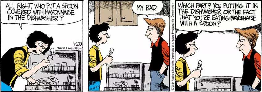 Daddy's Home for Jan 20, 2024