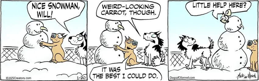 Dogs of C-Kennel for Jan 20, 2025