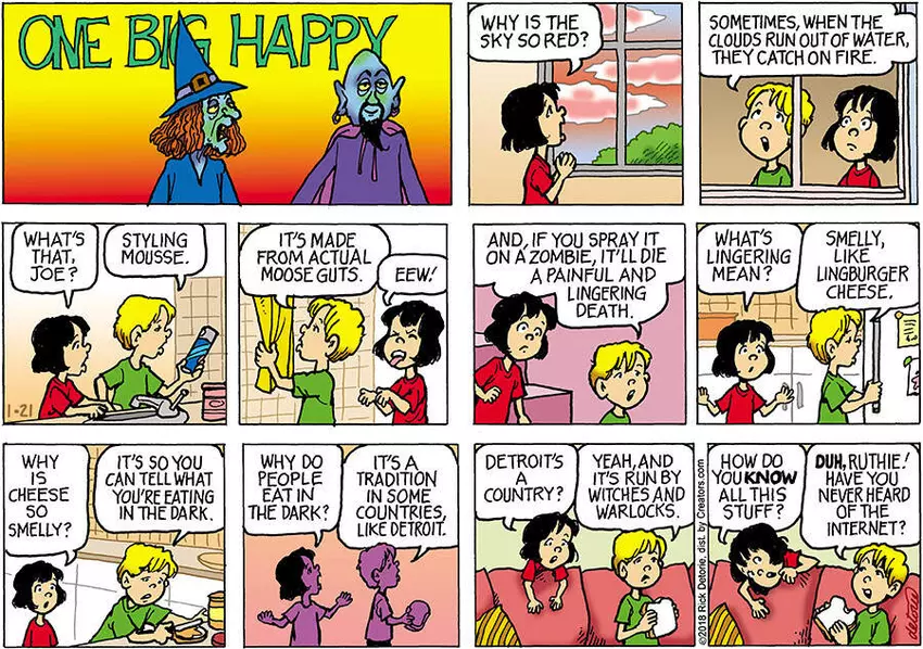 One Big Happy® for Jan 21, 2024