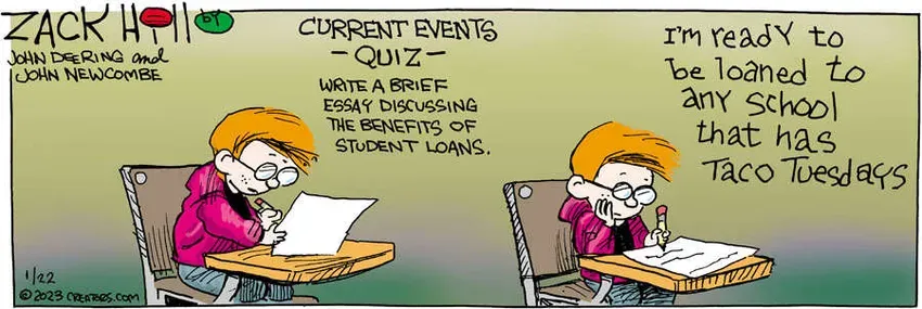 Zack Hill for Jan 22, 2023