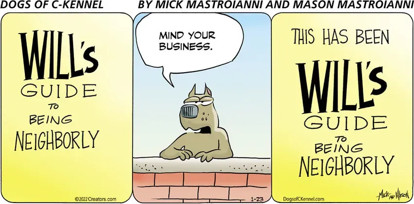 Dogs of C-Kennel for Jan 23, 2022