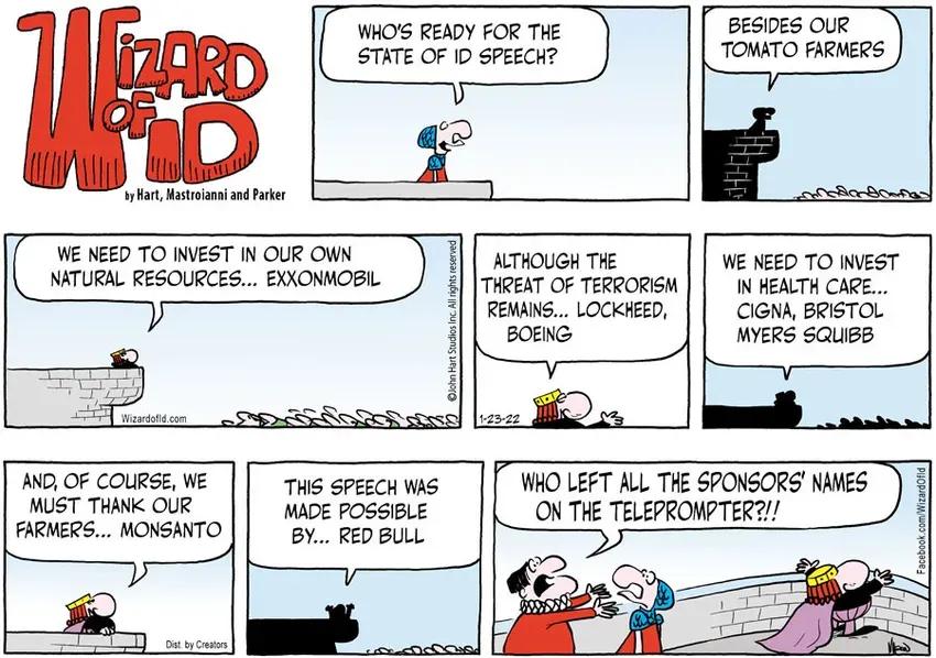 Wizard of Id for Jan 23, 2022