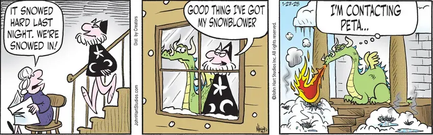 Wizard of Id for Jan 27, 2025