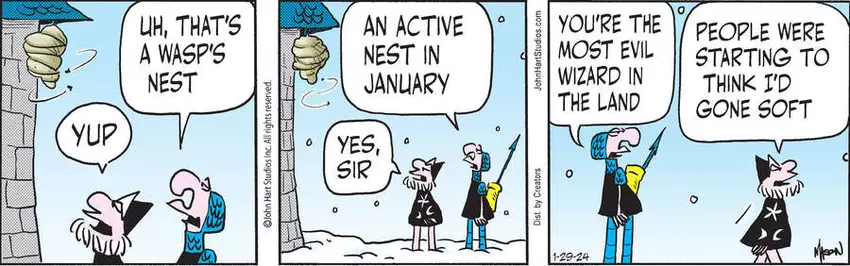 Wizard of Id for Jan 29, 2024