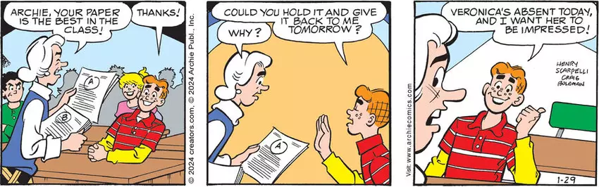 Archie for Jan 29, 2024