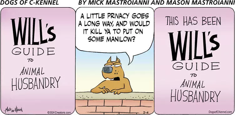 Dogs of C-Kennel for Feb 04, 2024