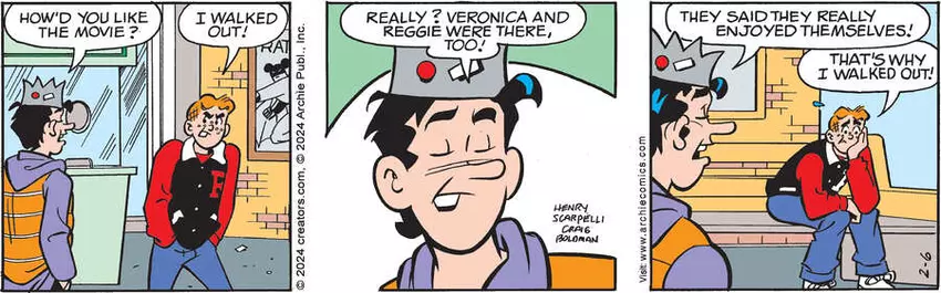 Archie for Feb 06, 2024