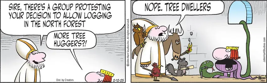 Wizard of Id for Feb 12, 2025