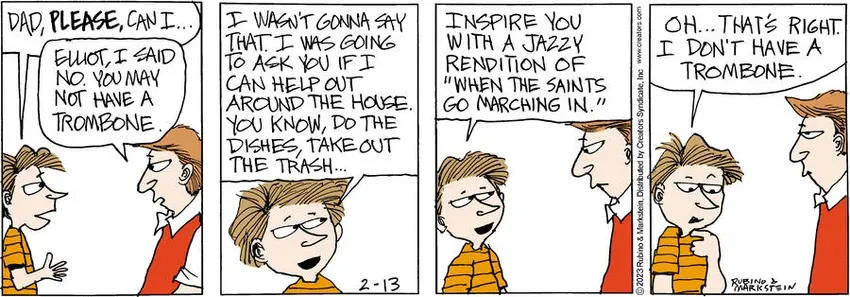 Daddy's Home for Feb 13, 2023