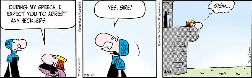 Wizard of Id for Feb 17, 2022