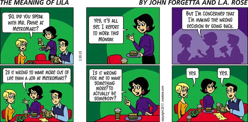 The Meaning of Lila for Feb 20, 2022