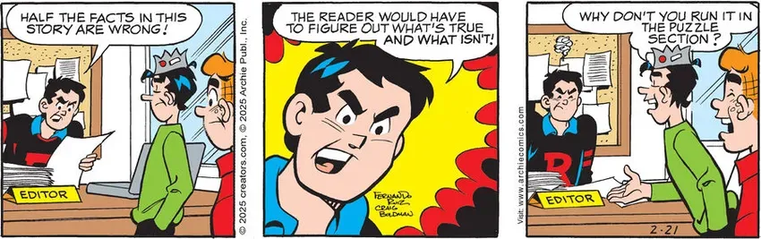 Archie for Feb 21, 2025