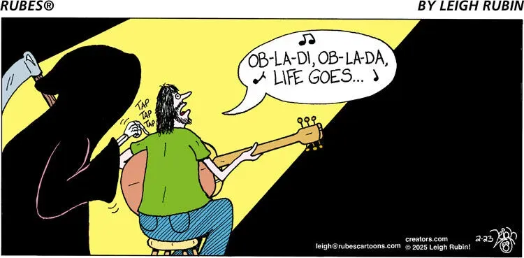 Rubes® for Feb 23, 2025