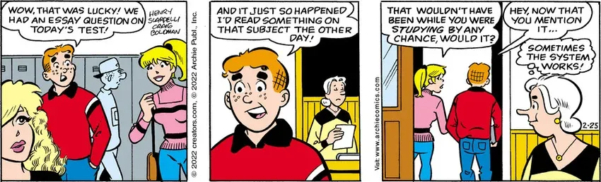 Archie for Feb 25, 2022