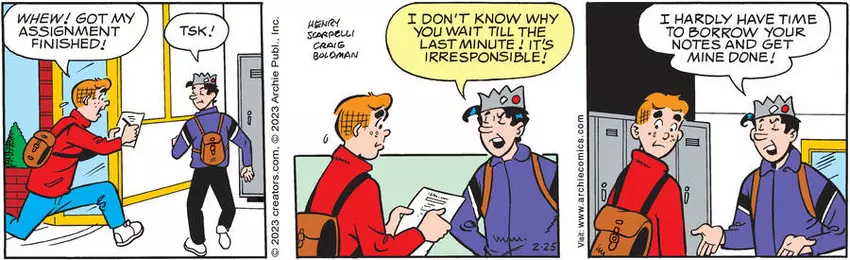 Archie for Feb 25, 2023