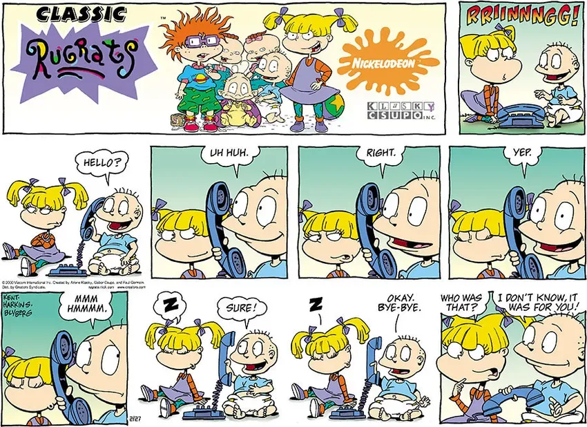 Rugrats for Feb 27, 2022