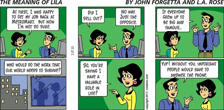 The Meaning of Lila for Feb 27, 2022