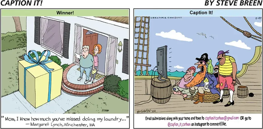 Caption It! for Feb 27, 2022