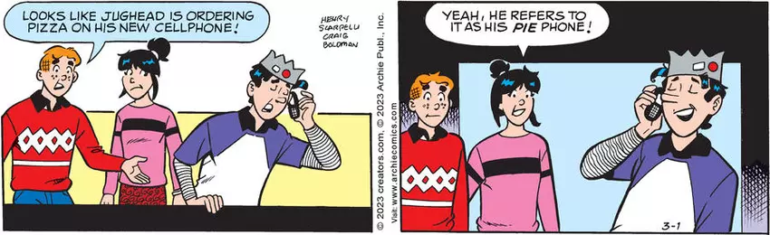 Archie for Mar 01, 2023