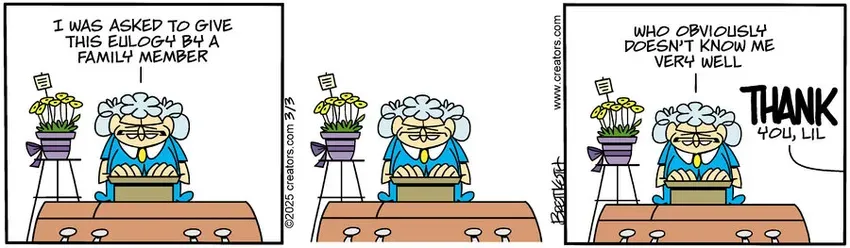 Diamond Lil for Mar 03, 2025