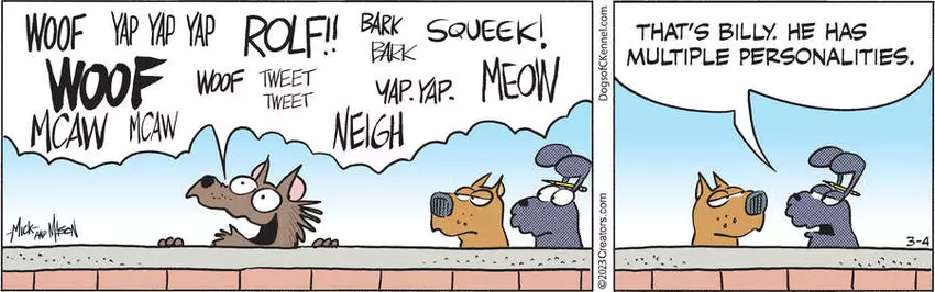 Dogs of C-Kennel for Mar 04, 2023