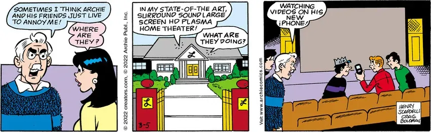 Archie for Mar 05, 2022