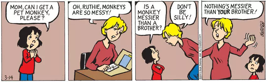 One Big Happy® for Mar 14, 2023