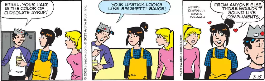 Archie for Mar 15, 2023
