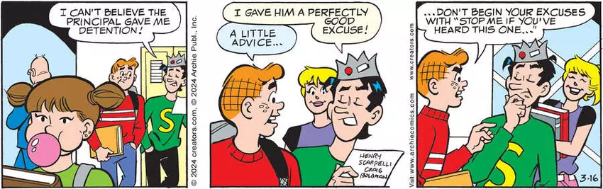 Archie for Mar 16, 2024