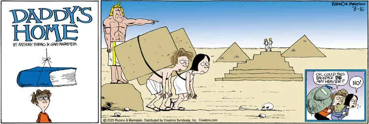 Daddy's Home for Mar 16, 2025