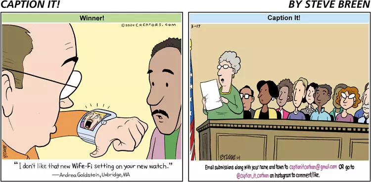 Caption It! for Mar 17, 2024