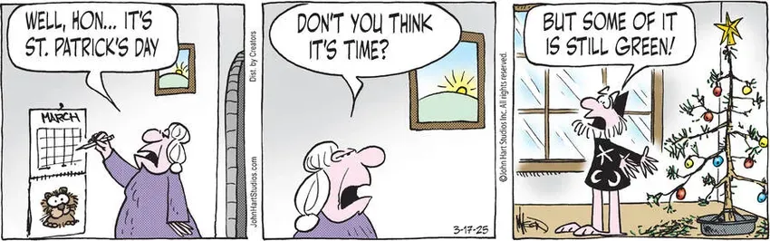 Wizard of Id for Mar 17, 2025