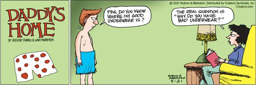 Daddy's Home for Mar 21, 2021