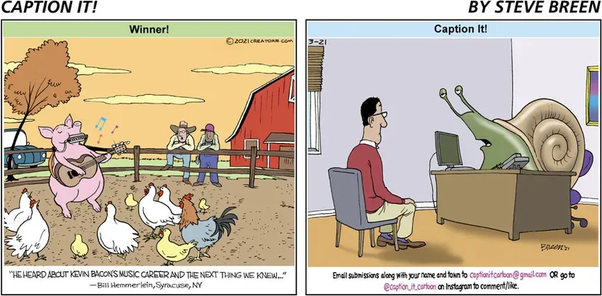 Caption It! for Mar 21, 2021