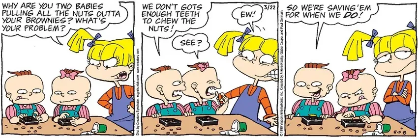 Rugrats for Mar 22, 2021