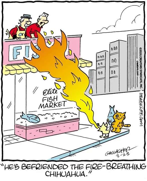 Heathcliff for Mar 23, 2022