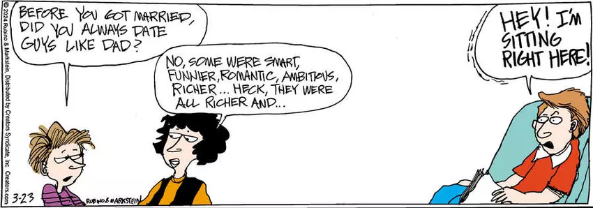 Daddy's Home for Mar 23, 2024