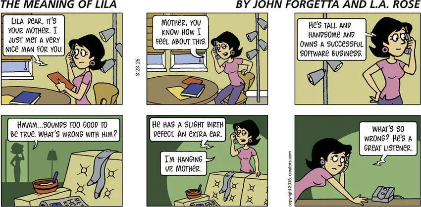 The Meaning of Lila for Mar 23, 2025