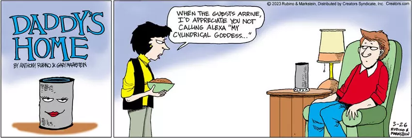 Daddy's Home for Mar 26, 2023