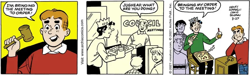 Archie for Mar 27, 2021