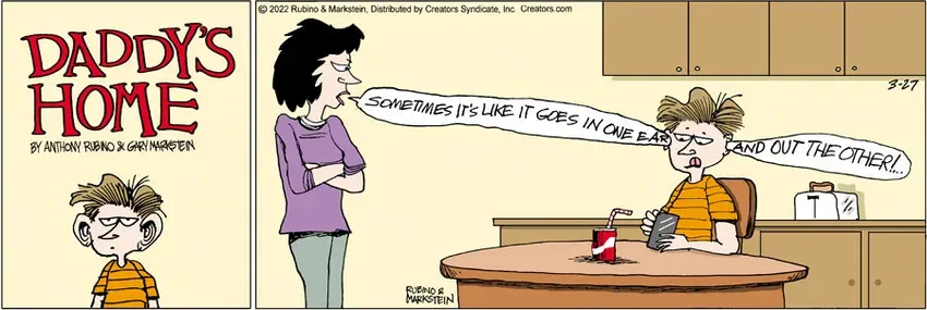 Daddy's Home for Mar 27, 2022