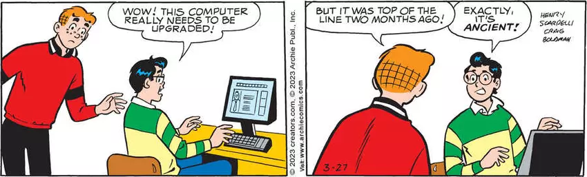 Archie for Mar 27, 2023