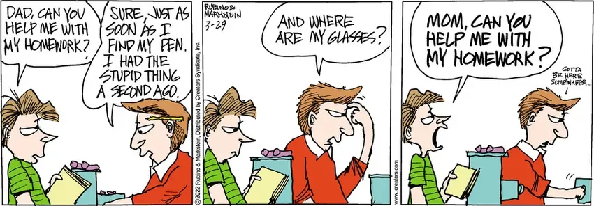 Daddy's Home for Mar 29, 2022