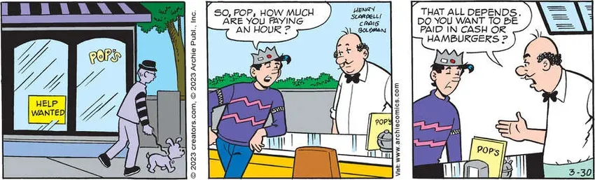 Archie for Mar 30, 2023
