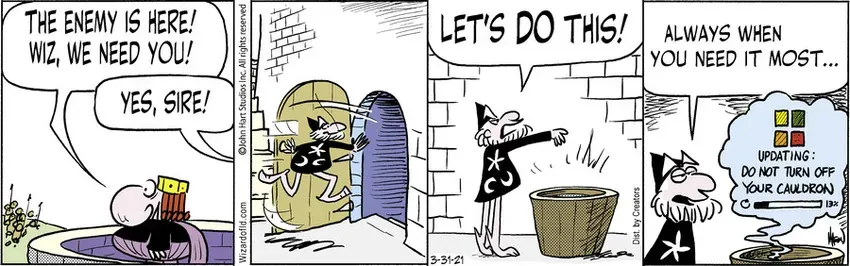 Wizard of Id for Mar 31, 2021